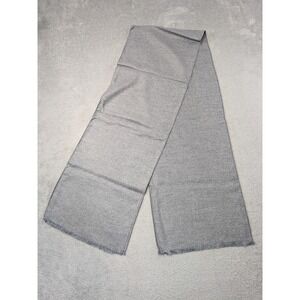 PoilTreeWing Mens Classic Winter Warm Scarf Long Soft Tassel Grey New